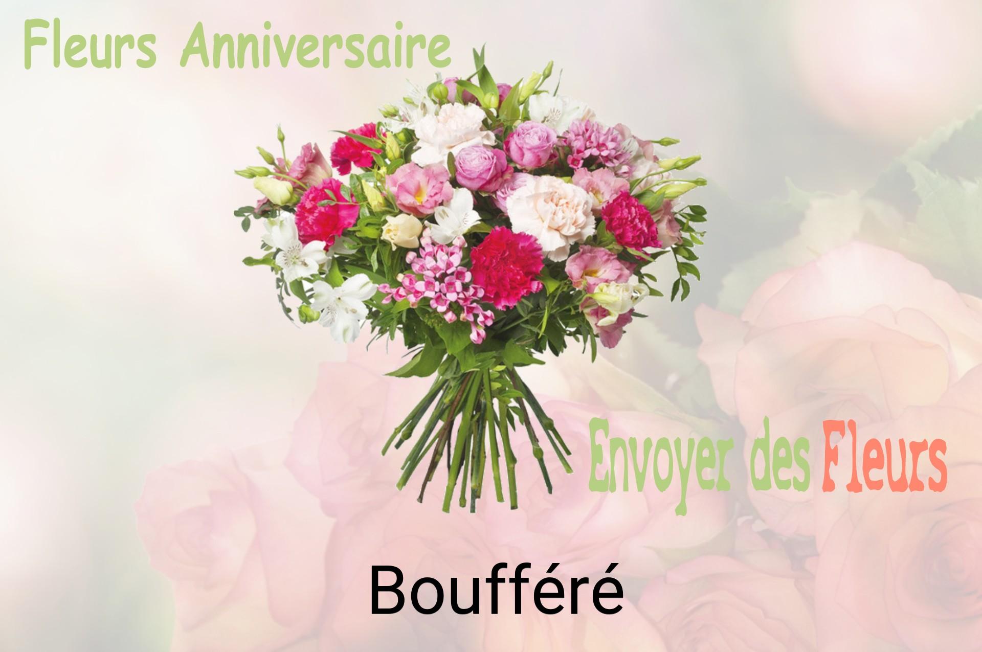 Bouquet de fleurs d’anniversaire livré à Boufféré