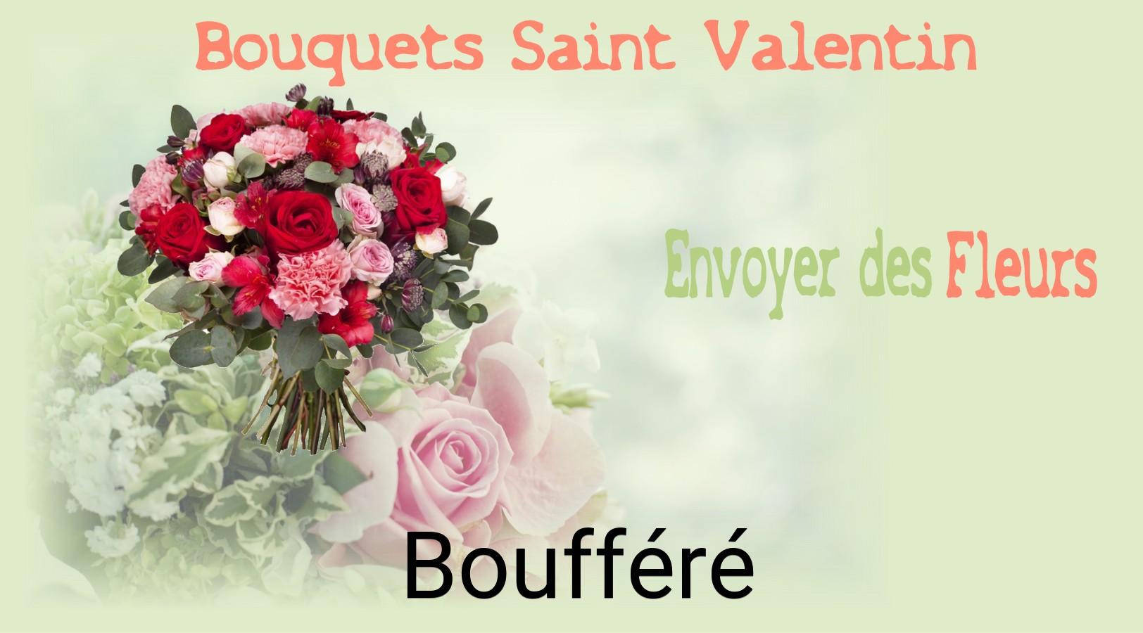 Roses de Saint-Valentin livrées à Boufféré
